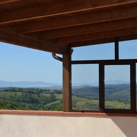 Appartamento Panoramico Pancole Exterior foto